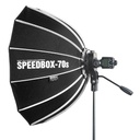 SMDV speedlite diffusor box softbox veelhoekig 70S cm
